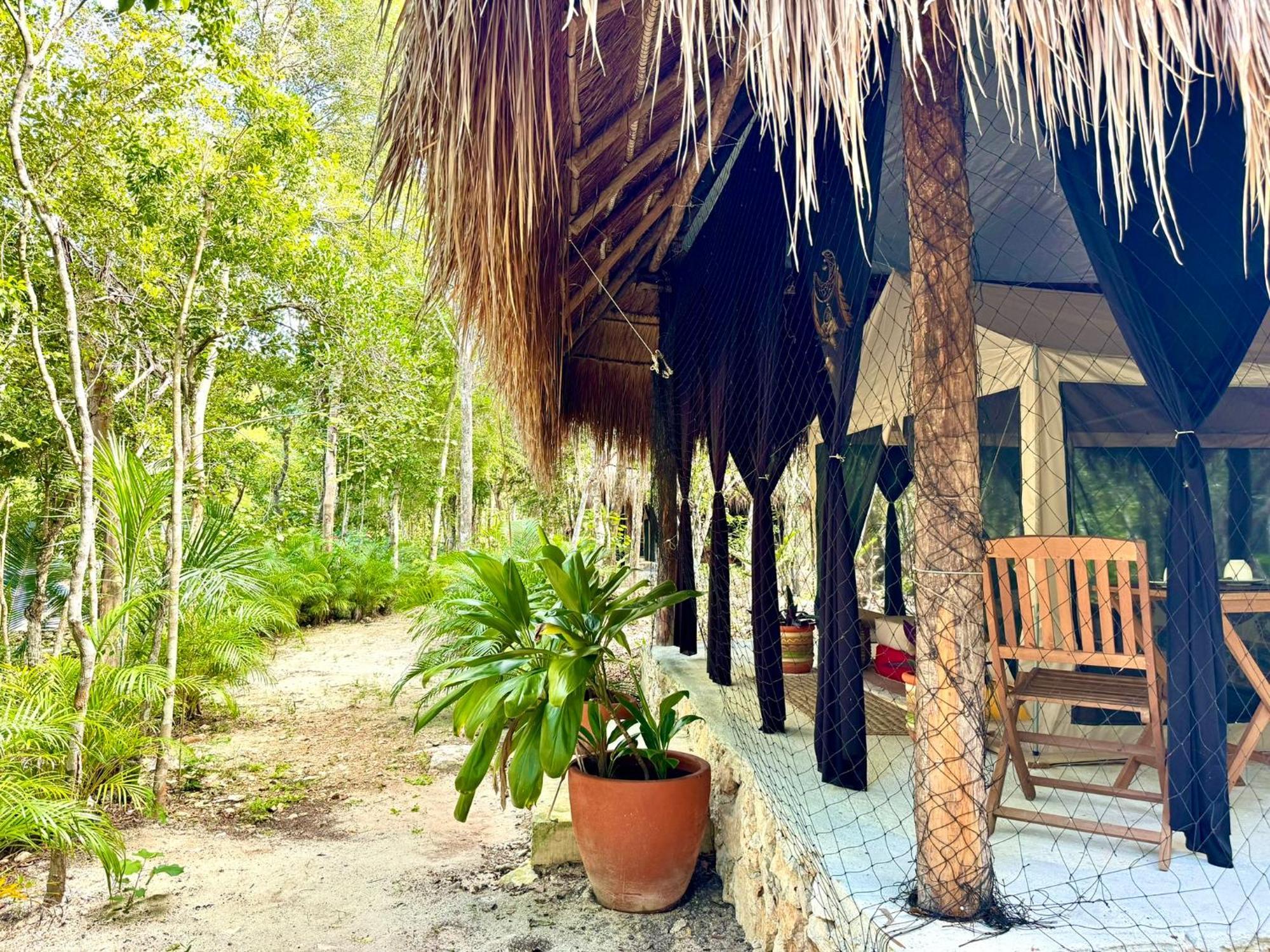 Glamping Bunga Lotus Hotel Tulum Exterior photo